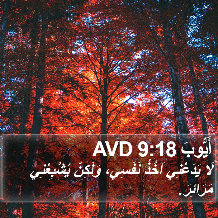 أَيُّوبَ 9:18 AVD Bible Study