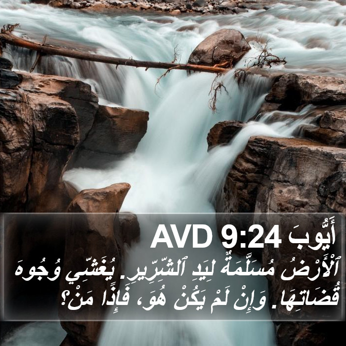 أَيُّوبَ 9:24 AVD Bible Study