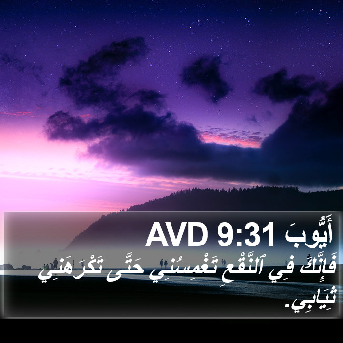 أَيُّوبَ 9:31 AVD Bible Study