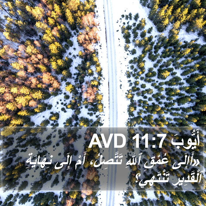 أَيُّوبَ 11:7 AVD Bible Study