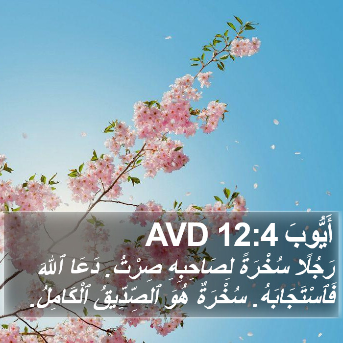 أَيُّوبَ 12:4 AVD Bible Study