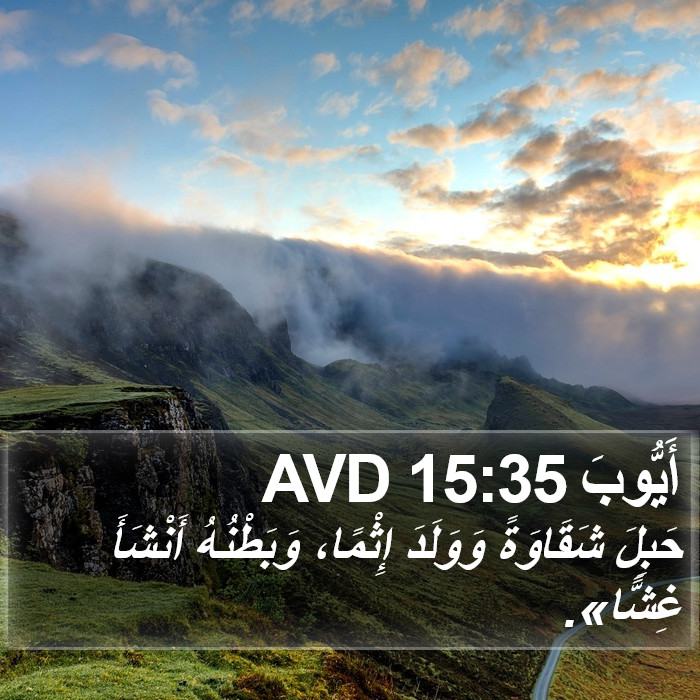 أَيُّوبَ 15:35 AVD Bible Study