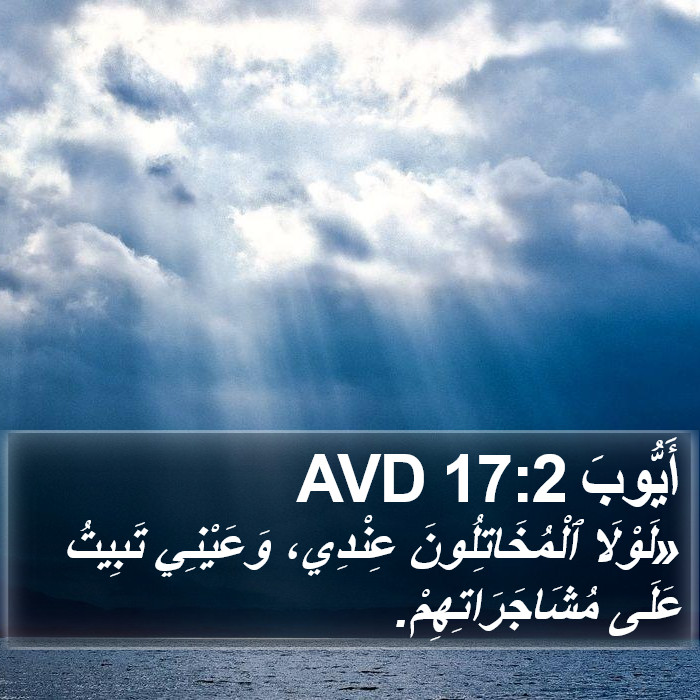 أَيُّوبَ 17:2 AVD Bible Study