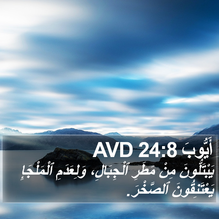 أَيُّوبَ 24:8 AVD Bible Study
