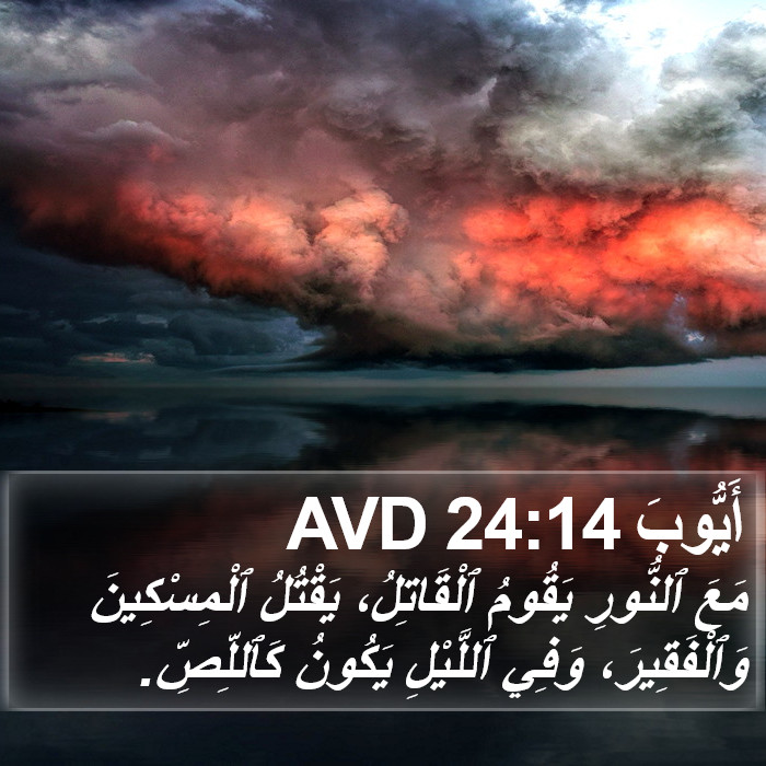 أَيُّوبَ 24:14 AVD Bible Study