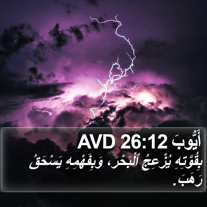 أَيُّوبَ 26:12 AVD Bible Study