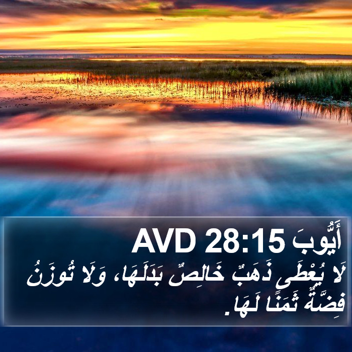 أَيُّوبَ 28:15 AVD Bible Study