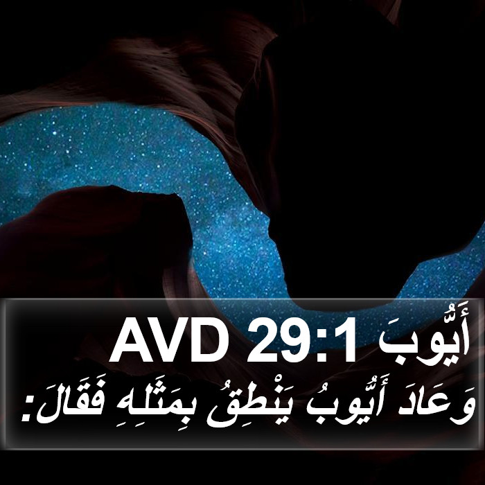 أَيُّوبَ 29:1 AVD Bible Study