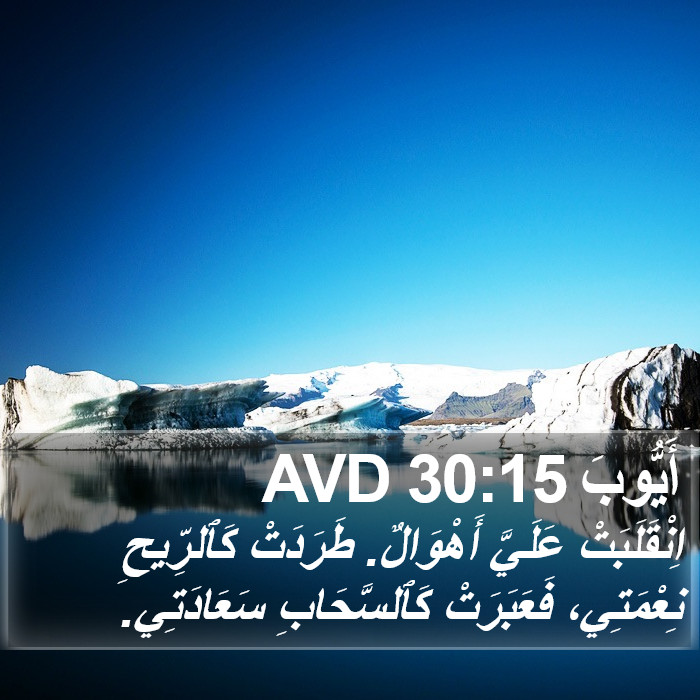 أَيُّوبَ 30:15 AVD Bible Study