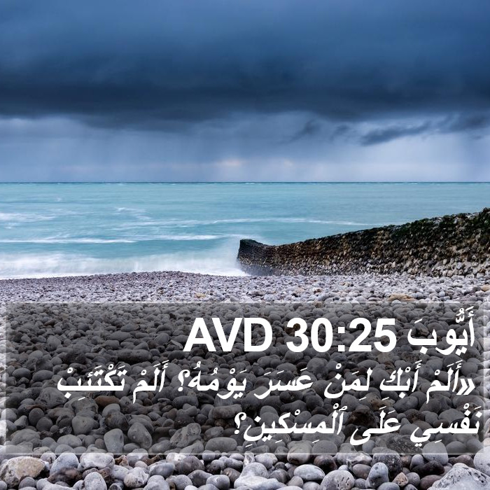 أَيُّوبَ 30:25 AVD Bible Study