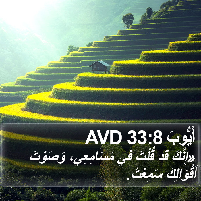أَيُّوبَ 33:8 AVD Bible Study