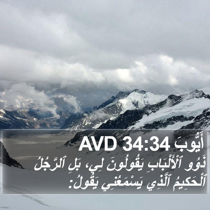 أَيُّوبَ 34:34 AVD Bible Study