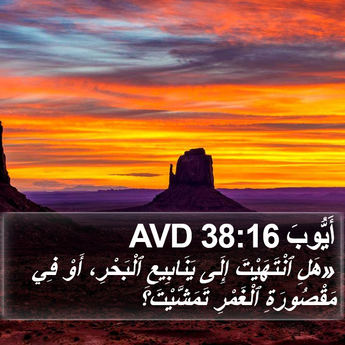 أَيُّوبَ 38:16 AVD Bible Study