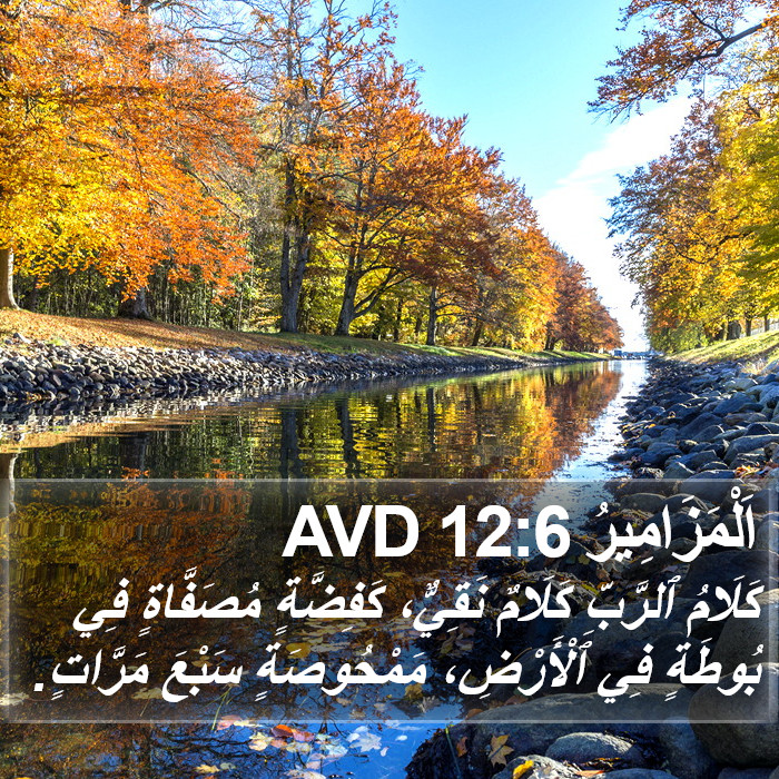 اَلْمَزَامِيرُ 12:6 AVD Bible Study