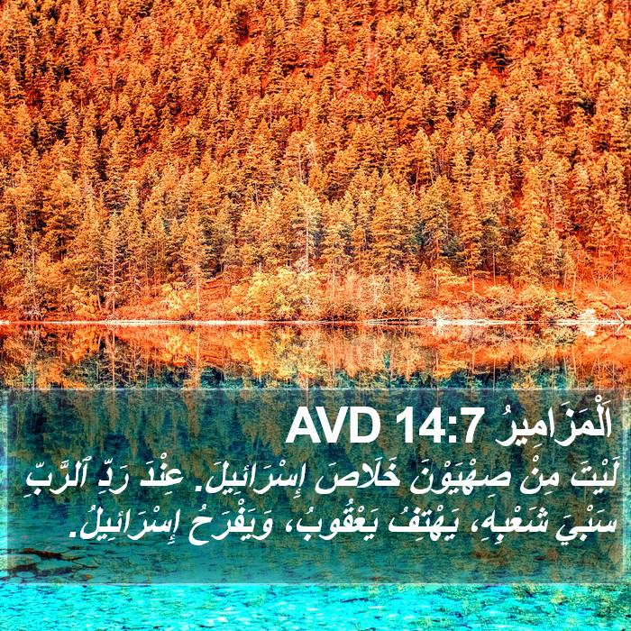 اَلْمَزَامِيرُ 14:7 AVD Bible Study