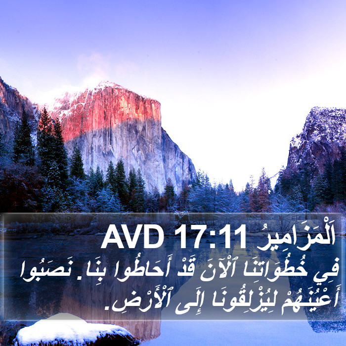 اَلْمَزَامِيرُ 17:11 AVD Bible Study