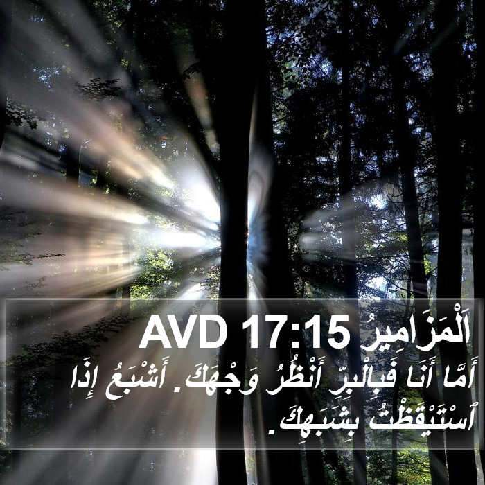 اَلْمَزَامِيرُ 17:15 AVD Bible Study