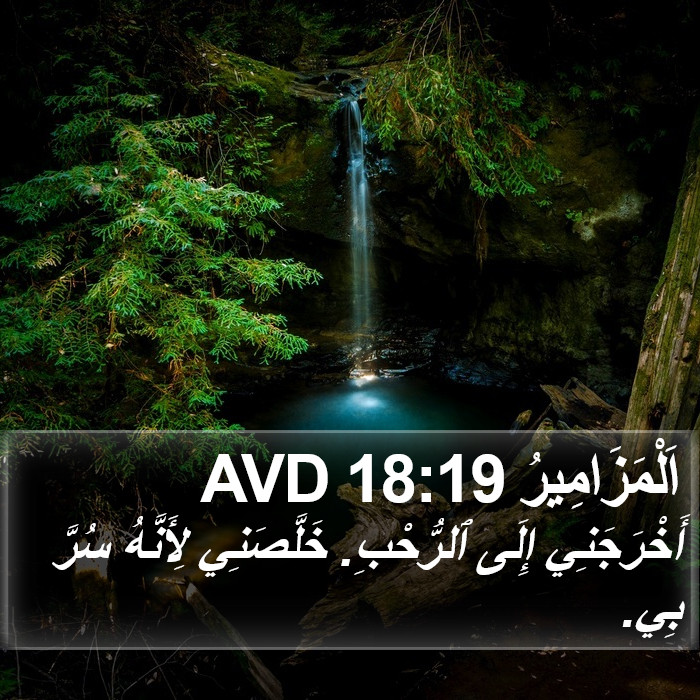 اَلْمَزَامِيرُ 18:19 AVD Bible Study