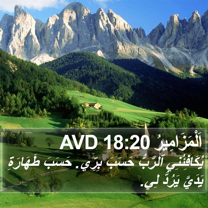 اَلْمَزَامِيرُ 18:20 AVD Bible Study