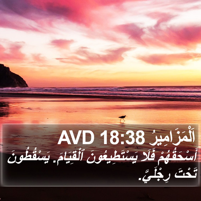اَلْمَزَامِيرُ 18:38 AVD Bible Study