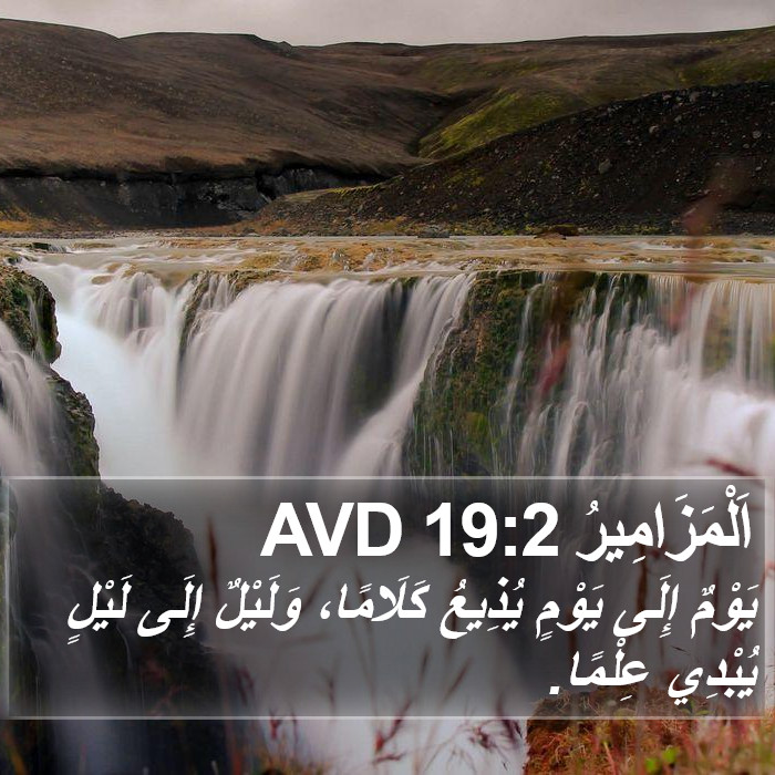 اَلْمَزَامِيرُ 19:2 AVD Bible Study