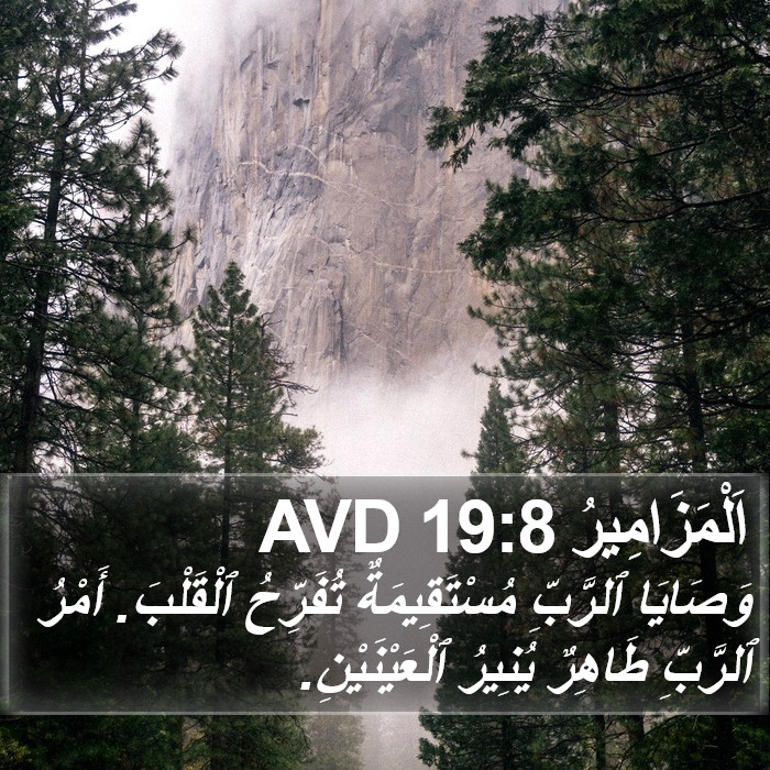 اَلْمَزَامِيرُ 19:8 AVD Bible Study