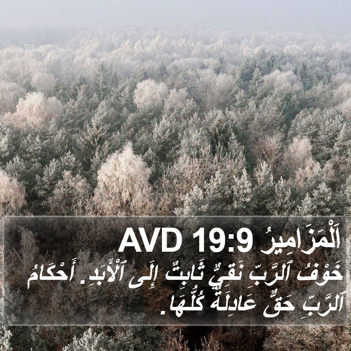 اَلْمَزَامِيرُ 19:9 AVD Bible Study