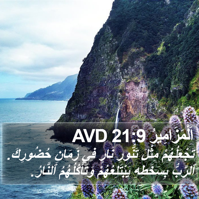 اَلْمَزَامِيرُ 21:9 AVD Bible Study