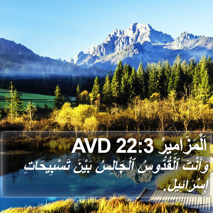 اَلْمَزَامِيرُ 22:3 AVD Bible Study