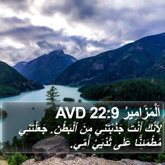 اَلْمَزَامِيرُ 22:9 AVD Bible Study