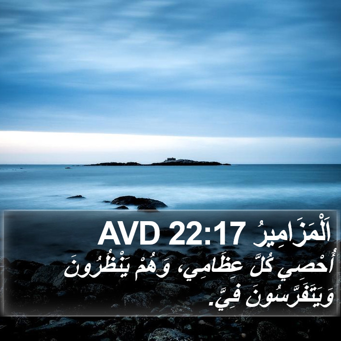 اَلْمَزَامِيرُ 22:17 AVD Bible Study