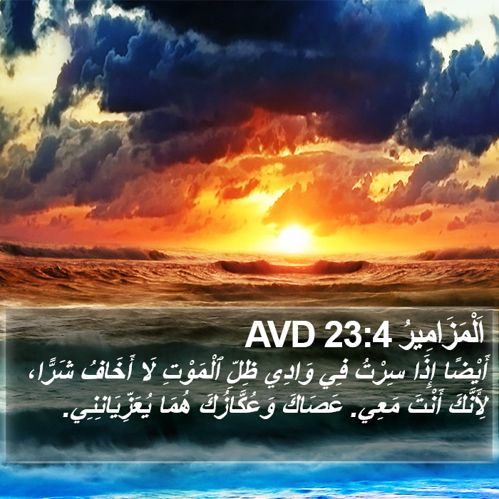 اَلْمَزَامِيرُ 23:4 AVD Bible Study