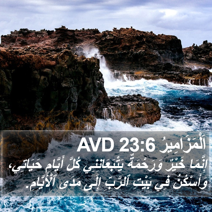 اَلْمَزَامِيرُ 23:6 AVD Bible Study