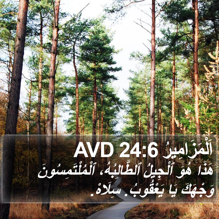 اَلْمَزَامِيرُ 24:6 AVD Bible Study