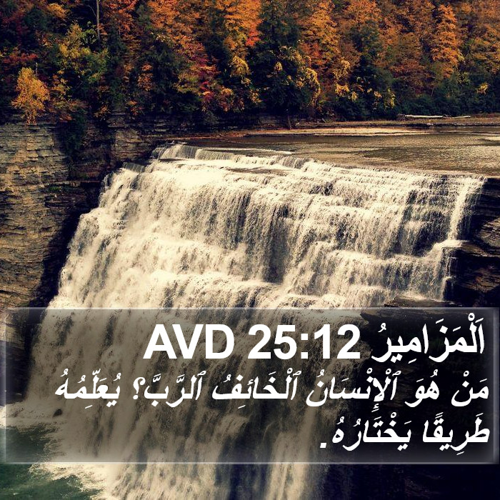 اَلْمَزَامِيرُ 25:12 AVD Bible Study