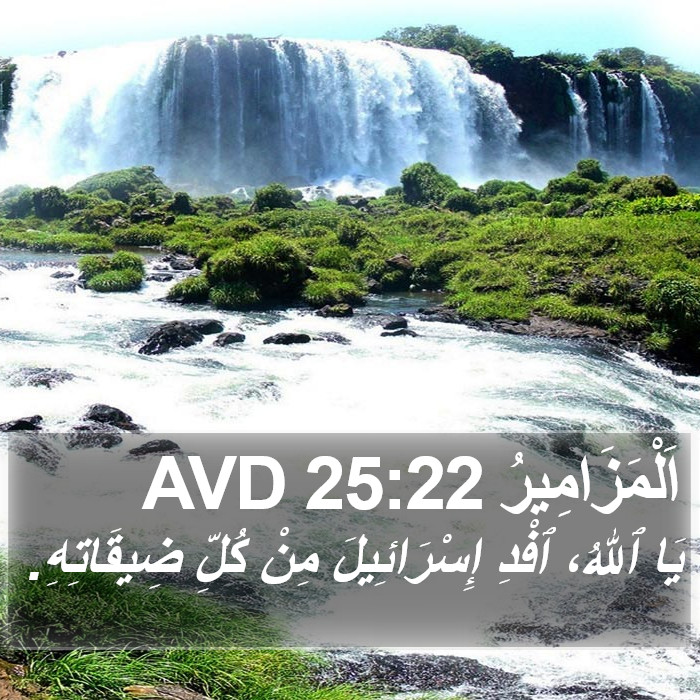 اَلْمَزَامِيرُ 25:22 AVD Bible Study