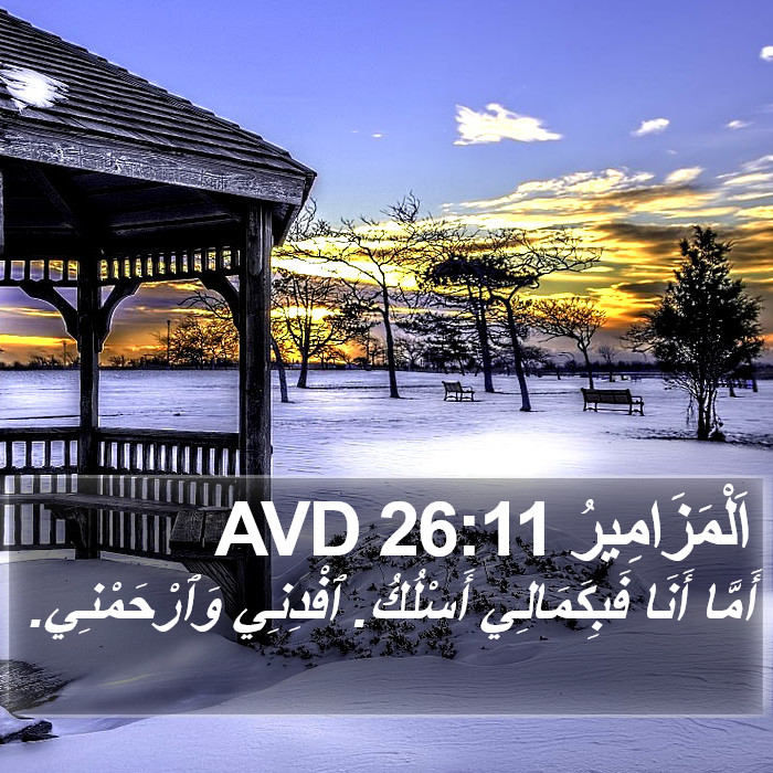 اَلْمَزَامِيرُ 26:11 AVD Bible Study