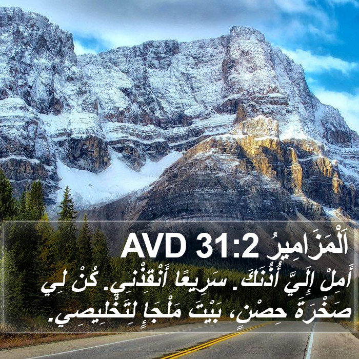 اَلْمَزَامِيرُ 31:2 AVD Bible Study