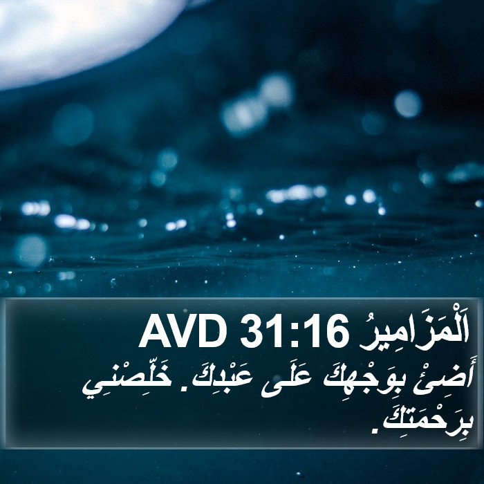 اَلْمَزَامِيرُ 31:16 AVD Bible Study