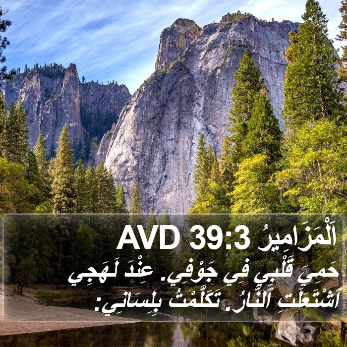 اَلْمَزَامِيرُ 39:3 AVD Bible Study