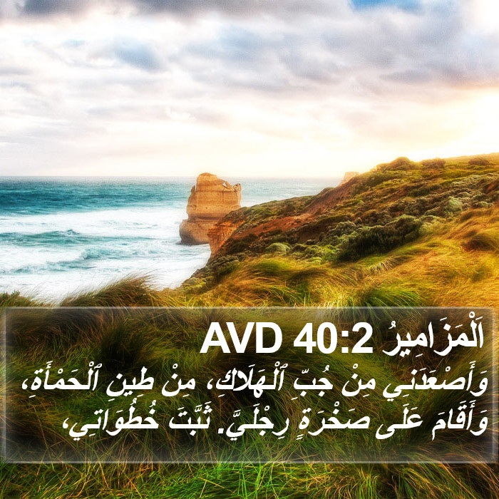 اَلْمَزَامِيرُ 40:2 AVD Bible Study
