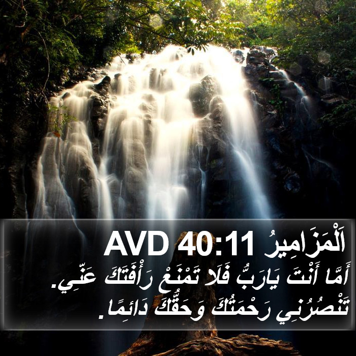 اَلْمَزَامِيرُ 40:11 AVD Bible Study