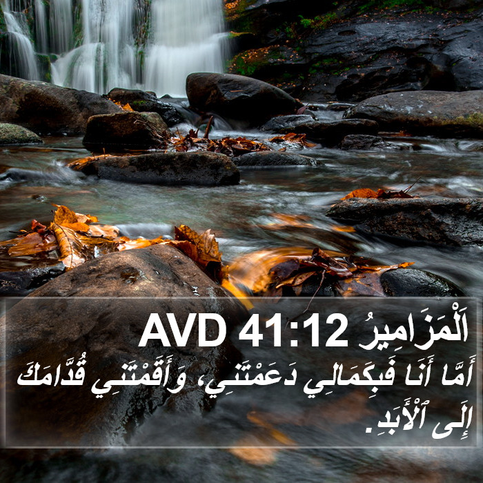 اَلْمَزَامِيرُ 41:12 AVD Bible Study