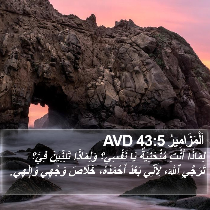 اَلْمَزَامِيرُ 43:5 AVD Bible Study