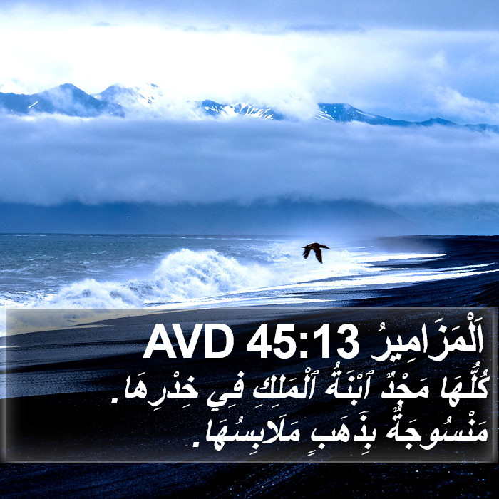 اَلْمَزَامِيرُ 45:13 AVD Bible Study