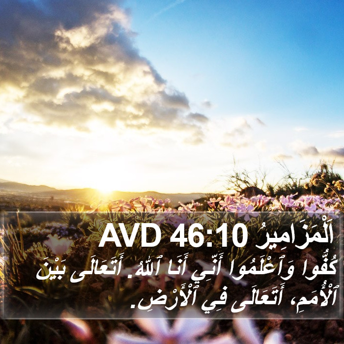 اَلْمَزَامِيرُ 46:10 AVD Bible Study