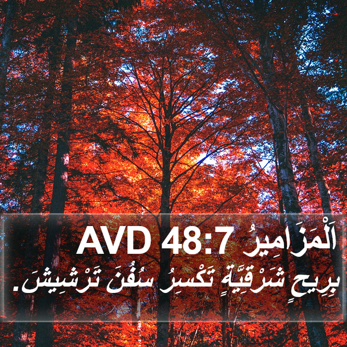 اَلْمَزَامِيرُ 48:7 AVD Bible Study