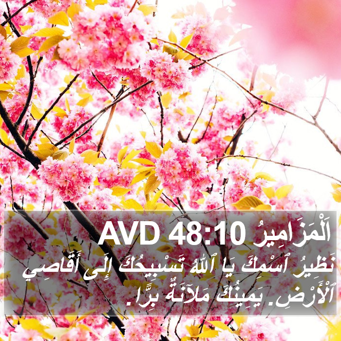 اَلْمَزَامِيرُ 48:10 AVD Bible Study