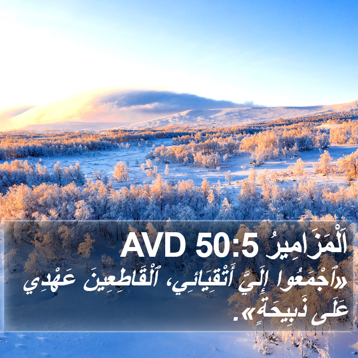 اَلْمَزَامِيرُ 50:5 AVD Bible Study