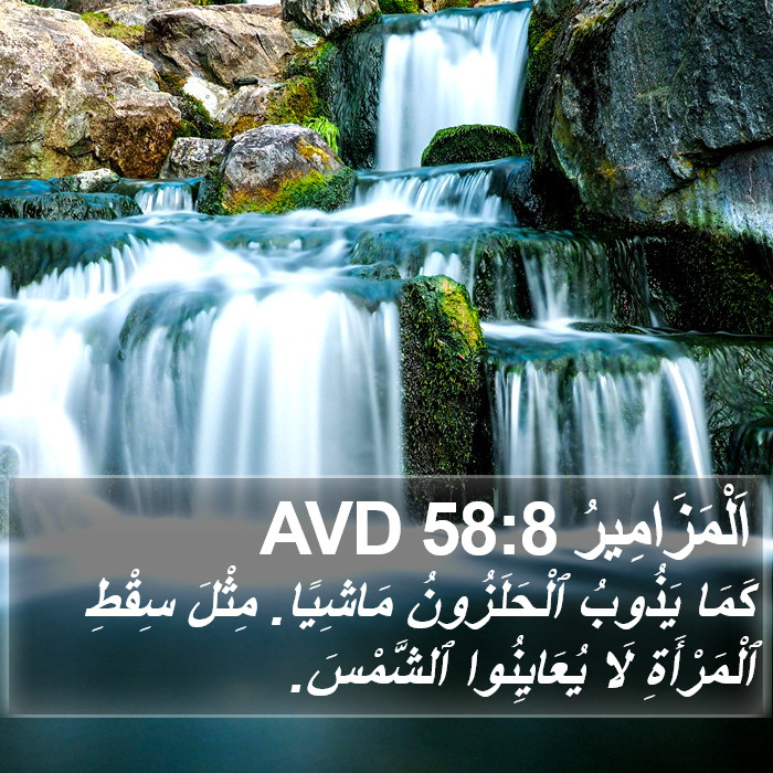 اَلْمَزَامِيرُ 58:8 AVD Bible Study